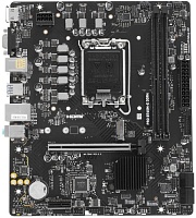 Материнская плата MSI PRO B760M-E DDR5 /LGA 1700, Intel B760, 2xDDR5, 1xM2, 4xSATA, HDMI+VGA, Micro-ATX/