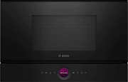 Микроволновая печь встраиваемая Bosch BFL7221B1 (Serie8 / Чёрный / 21л / ширина - 59,4 см / 900Вт / Autopilot7) Чёрный
