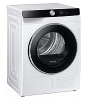 Сушильная машина с тепловым насосом Samsung DV90T6240LK/S7 (65см / 9кг / OptimalDry / AI Control / Wi-Fi) Белый