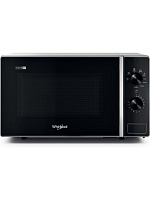 Микроволновая печь Whirlpool MWP 103 SB (20 л, 700 Вт, переключатели поворотный механизм, гриль, серебристый/черный)  Серебристый Микроволновая печь Whirlpool MWP 103 SB (20 л, 700 Вт, переключатели поворотный механизм, гриль, серебристый/черный) Серебристый