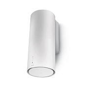 Вытяжка каминная Faber CYLINDRA PLUS WH GLOSS A37 (610 м³/ч / 270 Вт / LED освещение 6 x 3 Вт / ширина - 37 см / Белая стекло+металл) Белый