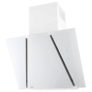 Вытяжка наклонная AKPO WK-9 Cetias 90 Inox/White Glass (1100 м³/ч / 111 Вт /  2 LED лампы по 2 Вт / ширина - 90 см / белое стекло) Белый