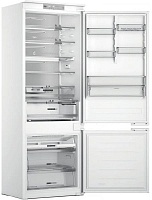 Холодильник встраиваемый Whirlpool WH SP70 T241 P (Объем - 394 л / Высота - 193.5см / Ширина  - 69см /Слайдерное крепление фасадов /A+ /Total NoFrost)