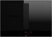 Поверхность индукционная с вытяжкой Elica NIKOLATESLA VELVET BL/A/72 (Черная / 4 конфорки (1,65/2,1/2,3/1,2кВт) / Bridge(x1) / Booster / 7.4кВт)