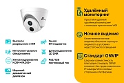 Уличная камера TP-LINK VIGI C400HP 3 Мп, матрица 1/2,8 дюйма, ИК-подсветка до 30 м, IP67 Белый