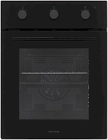 DSP Духовой шкаф KRONA LYRA 45 BL/BL (Узкий, 45 см / 45 л / до 260 °C / Чёрное стекло / Телескоп. напр. (x1) / Гриль / А)