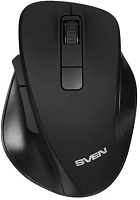 Беспроводная мышь SVEN RX-525SW, (2.4 Ghz/ 1600 dpi/ бесшумн. кл), Черная