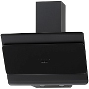 Вытяжка наклонная KRONA URAN 600 DN BLACK 4S (950 м³/ч / 115 Вт / LED освещение 2x1 Вт / ширина - 59.5 см / таймер / чёрное стекло)