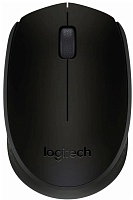 Беспроводная мышь Logitech B170, (Радиоканал/1000 dpi), Черная