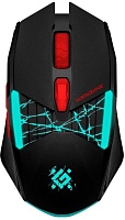 Беспроводная игровая мышь Defender Horrodine GM-237, (Радиоканал/3200 dpi), Черная