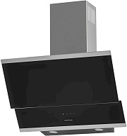 Вытяжка наклонная KRONA IRMA 600 black sensor (863 м³/ч / 125 Вт / LED освещение 2x3 Вт / таймер / ширина - 59.6 см / чёрное стекло)