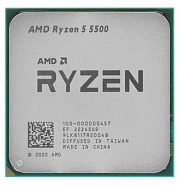 Процессор AMD AM4 Ryzen 5 5500 Tray 3.6(4,2)GHz, 6core,3+16MB,без видеоядра 100-100000457 