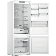 Холодильник встраиваемый Whirlpool WH SP70 T122 (Объем - 394 л / Высота - 193.5см / Ширина  - 69см / Слайдерное крепление фасадов /A++ /Total NoFrost) Белый
