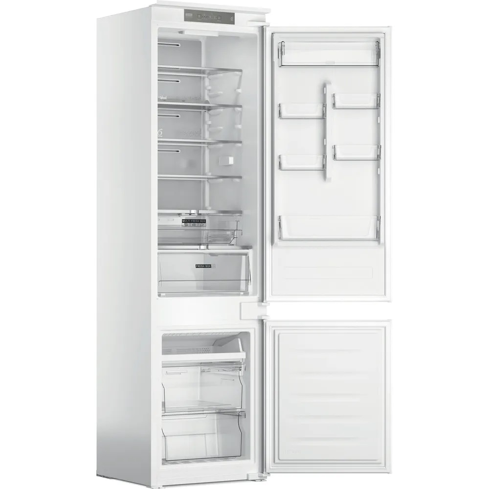 Холодильник встраиваемый Whirlpool WHC20 T352 (Объем - 280 л / Высота - 193.5 см / Слайдерное крепление фасадов / A+ / Total NoFrost)