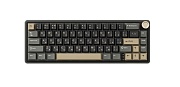 Беспроводная игровая клавиатура Royal Kludge R65, (65%/Механическая/Зел-Жел.свитчи), Черная