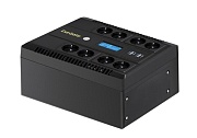 ИБП Exegate NEO Smart LHB-600.LCD.AVR.8SH.CH.RJ.USB <600VA/360W, LCD, AVR, 8*Schuko, RJ45/11, USB, 4*USB-порта для зарядки, Black EX293856RUS 