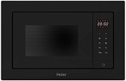 Микроволновая печь встраиваемая Haier HMX-BTG207B (Чёрная / 20 литров / ширина - 59,4 см / 700 Вт / Гриль 1000 Вт) Чёрный