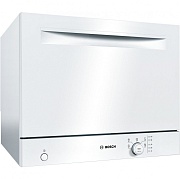 Машина посудомоечная отдельностоящая компактная Bosch SKS50E42EU (Serie2 / 6 комплектов / AquaStop / Белая) Серый