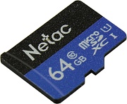 Память micro Secure Digital Card  64Gb class10 Netac / без адаптера SD [NT02P500STN-064G-S] 