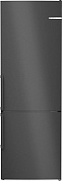 Холодильник Bosch KGN49VXCT (Serie4 / Объем - 440 л / Высота - 203 см / Ширина - 70 см / A++ / чёрная нерж. сталь /VitaFresh /AntiFingerprint/NoFrost) Нержавеющая сталь