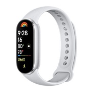 Фитнес-браслет Xiaomi Smart Band 9, серебристый (BHR8340GL) 