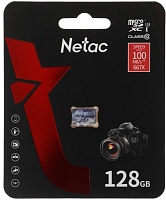 Память micro Secure Digital Card 128Gb Netac Ultra / без адаптера SD /NT02P500ULT-128G-S/