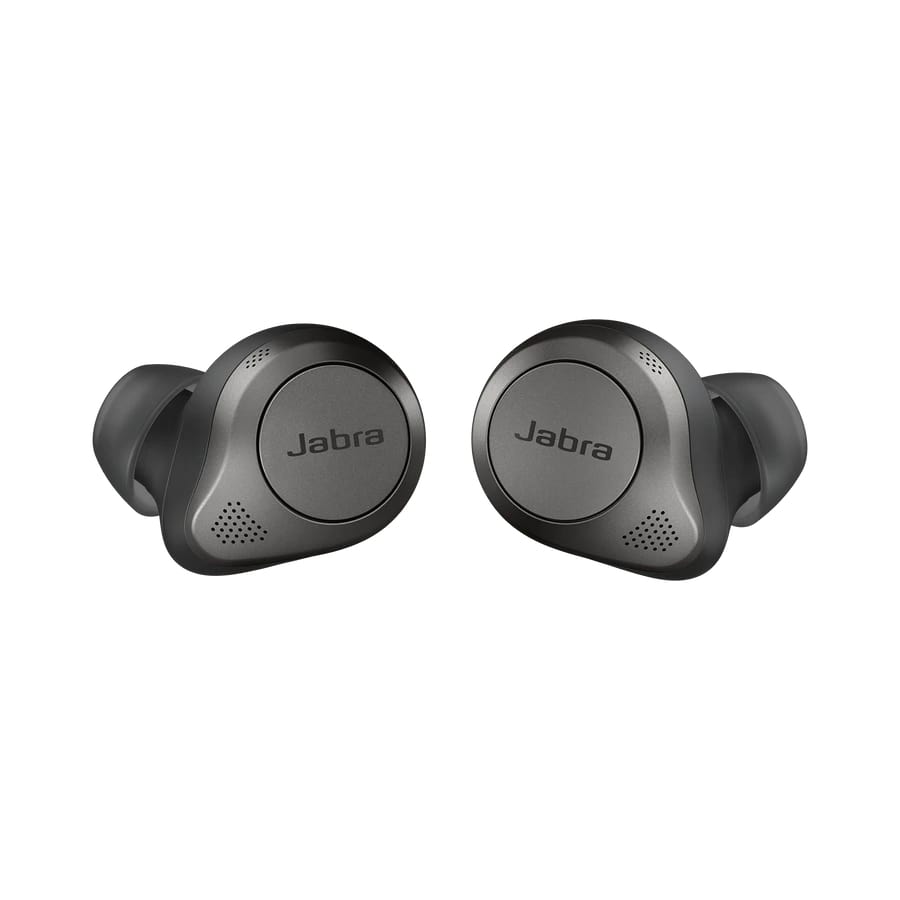 Беспроводные TWS наушники с микрофоном Jabra Elite 85t Titanium Black