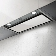 Вытяжка полновстраиваемая Elica BOXIN PLUS IXGL/A/60 (1000 м³/ч / 255 Вт / LED освещение 2x2,5 Вт / ширина - 59,4 см / белое стекло + нерж. сталь) Белый