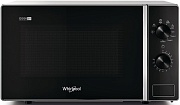 Микроволновая печь Whirlpool MWP 103 SB (20 л, 700 Вт, переключатели поворотный механизм, гриль, серебристый/черный) Серебристый