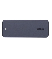 Внешний бокс для SSD M2 Ugreen CM777 M.2NVME Hard Drive Enclosure 20Gbps. Цвет: серый космос Серый