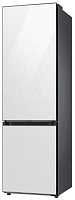 Холодильник Samsung RB38C7B6D12 (Объем - 390 л / Высота - 203 см / A+++ / Белое стекло / NoFrost / Space Max / All Around Cooling / Wi-Fi)