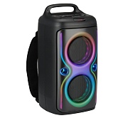 Беспроводная портативная колонка Defender Boomer 75 / 75W / USB  / Bluetooth  / LED подсветка / дисплей / караоке