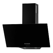 Вытяжка наклонная KRONA HELGA 600 black PB (950 м³/ч / 100 Вт / LED освещение 2x1 Вт / ширина - 59.6 см / чёрный / стекло) Чёрный