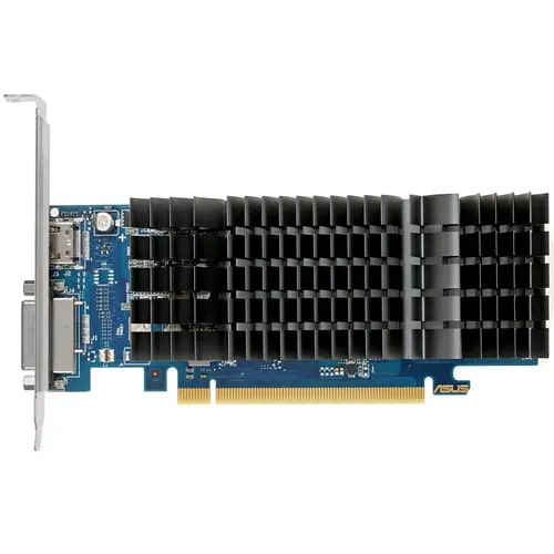 Видеокарта ASUS GeForce GT 1030 2GB Silent LP GDDR5 (GT1030-SL-2G-BRK ) 1228/6000MHz  DVI-D, HDMI