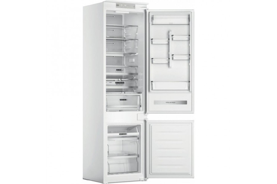 Холодильник встраиваемый Whirlpool WHC20 T593 P (Объем - 280 л / Высота - 193.5 см / Слайдерное крепление фасадов / A++ / Total NoFrost)