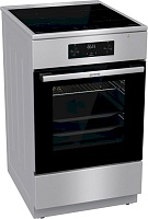 Плита электрическая Gorenje GEIT5C61XPG (Advanced / Нерж. сталь / духовка - 70 л / 4 индукц. конфорки (2000/1600/2000/2000Вт) / Мощность - 10,5 кВт)