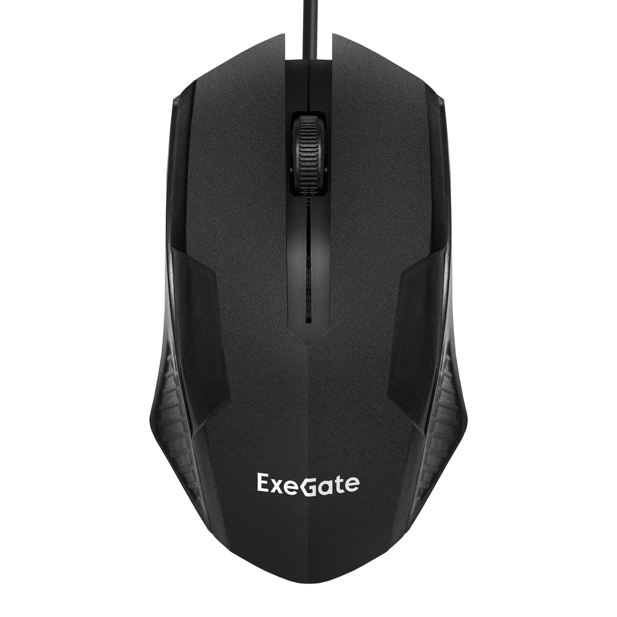 Мышь ExeGate Professional StandardSH-9025L5 (USB, оптическая, 1000dpi, 3D, 3 кнопки и колесо прокрутки, длина кабеля 2,55м, черная, RTL)