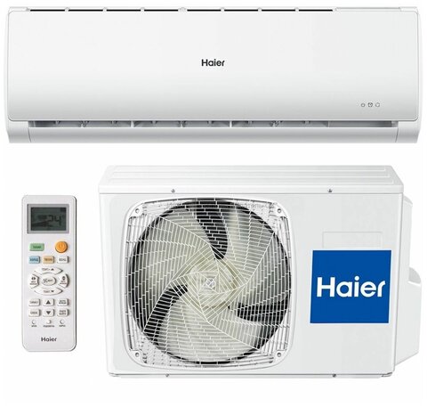 Кондиционер настенный HAIER TUNDRA ON/OFF HSU-12HTT03/R3 (12000BTU, R32, белый, до 35 м2, BlueFin, Wi-Fi evo с поддержкой Алисы)