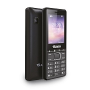 Телефон мобильный Olmio A25, чёрный Чёрный
