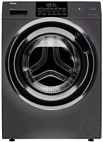 Стиральная машина Haier HW70-BP12959DE (45,4 см / 7кг / 1200об / пар / Smart Dual Spray / Wi-Fi(Evo) / Invertor / A+++ / Серебро) Серебристый