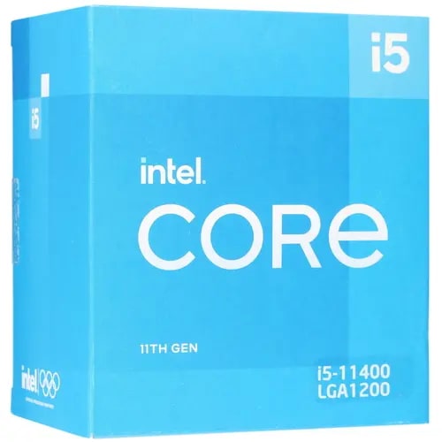 Процессор Intel Core i5-11400 Box только Intel 5xx серии  Rocket Lake-S 2.6(4.3) ГГц / 6core / UHD Graphics 730 / 12Мб / 65 Вт s.1200 BX8070811400