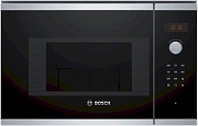 Микроволновая печь встраиваемая Bosch BEL523MS0 (Serie4 / черный/нерж / 20л / ширина - 59,4 см / 800Вт / AutoPilot8)