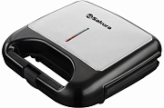 Вафельница Sakura SA-7427T (750 Вт/ венские вафли/ антипригарное покрытие/ корпус - металл, пластик)