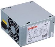 Блок питания ExeGate 450W AAA450 ATX (без сетевого шнура в комплекте) (8cm fan, 24p, 4p, 2SATA, IDE) ES259591RUS-PC