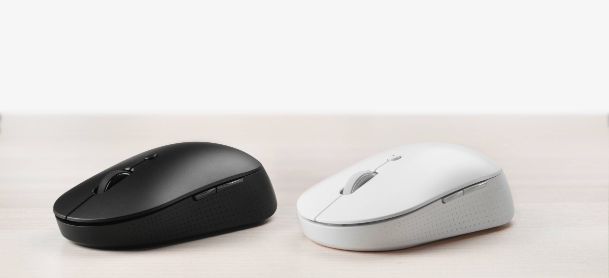 Беспроводная мышь Xiaomi Mi Mouse Silent Edition Dual Mode, черная (HLK4041GL)