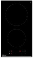 Поверхность электрическая Haier HHY-C32RVB (Черный  / 2 конфорки / (1,2/1,8) кВт / стеклокерамика / Таймер / 3,0 кВт)