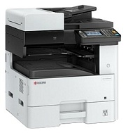 МФУ KYOCERA Ecosys M4125idn /лаз.ч-б/A3/дуплекс/автоподатчик/USB+LAN [картридж TK-6115] Белый
