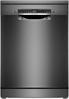 Машина посудомоечная отдельностоящая 60 см Bosch SMS4HVC11E (Serie4 / 14 комплектов / 3 полки / Расход воды - 9 л / HomeConnect / ExtraDry / Серый)