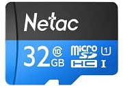 Память micro Secure Digital Card  32Gb class10 Netac / без адаптера SD /NT02P500STN-032G-S/