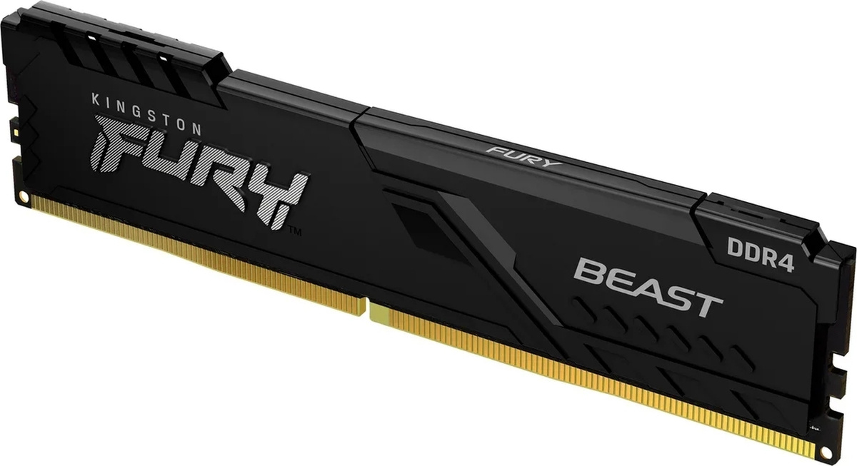 Память DDR4  8Gb 3200MHz Kingston FURY Beast Black KF432C16BB/8